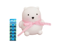 Lámpara De Noche Con Adorno De Luz Nocturna Led - 1# Ventilador Con Oso 10 Baterías JEIIBRZUI