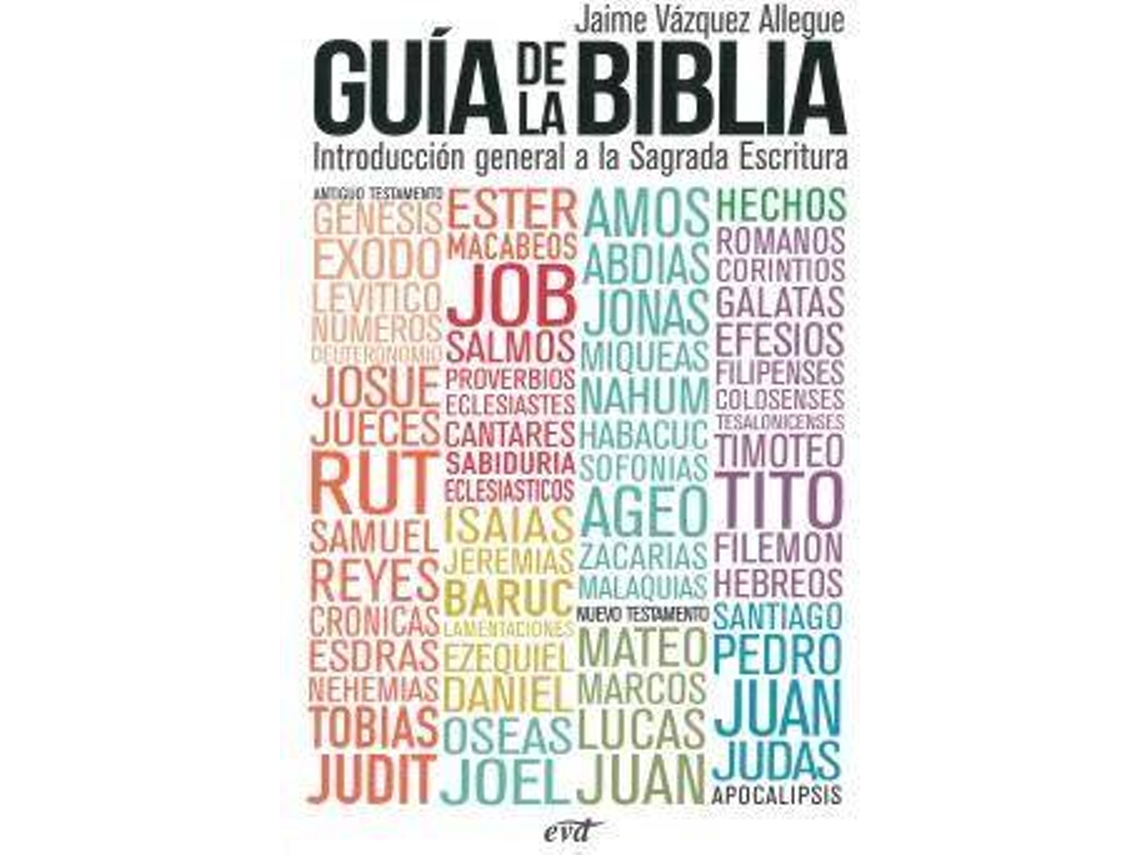 Libro Guia De La Biblia. de Jaime Vazquez Allegue (Español)