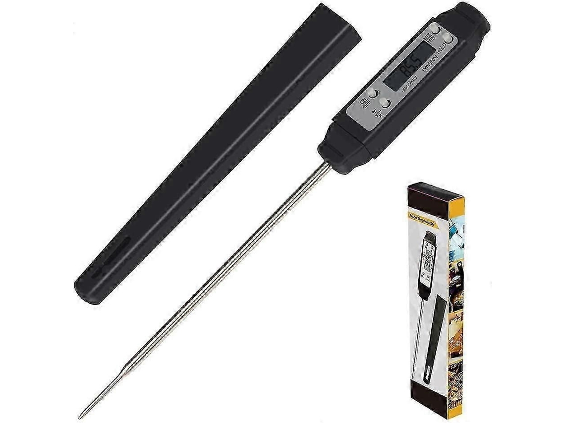 Termómetro digital para carne de cocina con lectura instantánea, 16,8 cm de largo. GOKOCO