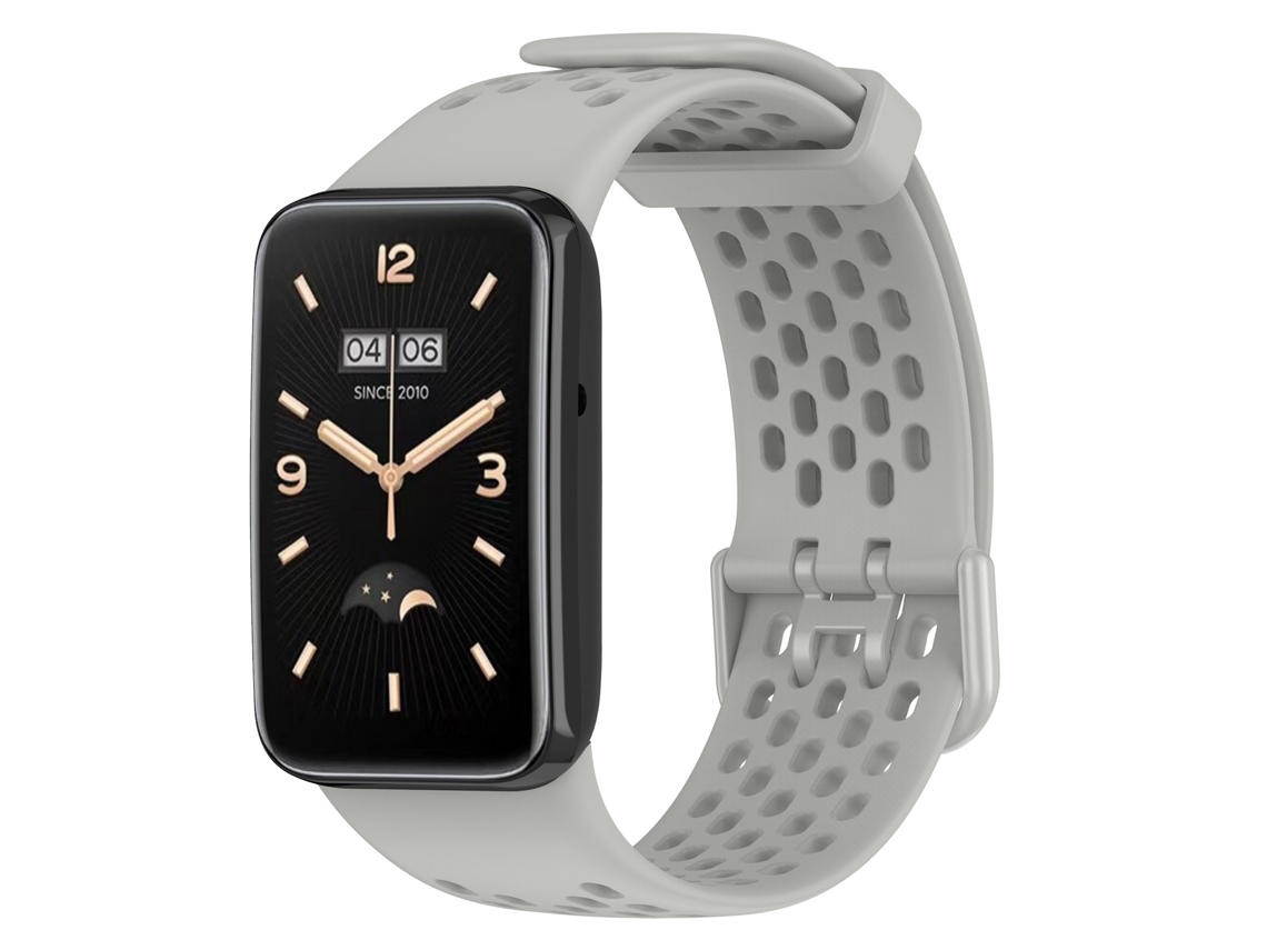 Correa Smartwatch para Xiaomi Mi Band 7 Pro TPU Transpirable (Gris)