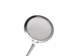 Cuchara Desengrasante De Acero Inoxidable Con Malla Fina Para Freír En La Cocina.