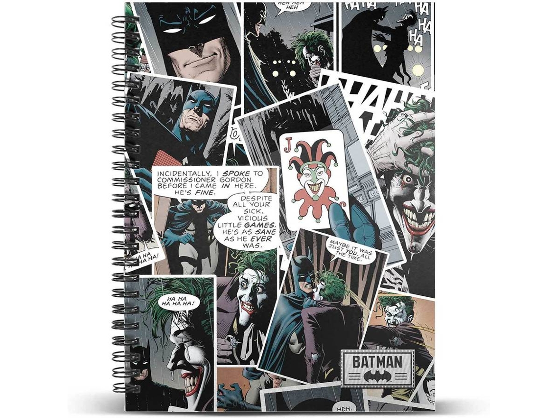 Cuaderno JOKER Comic (A4 - Cuadriculado)