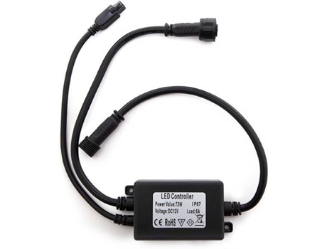 Controlador RGB IP67 12VDC 4A/Circuito Mando a Distancia Ir GREENICE