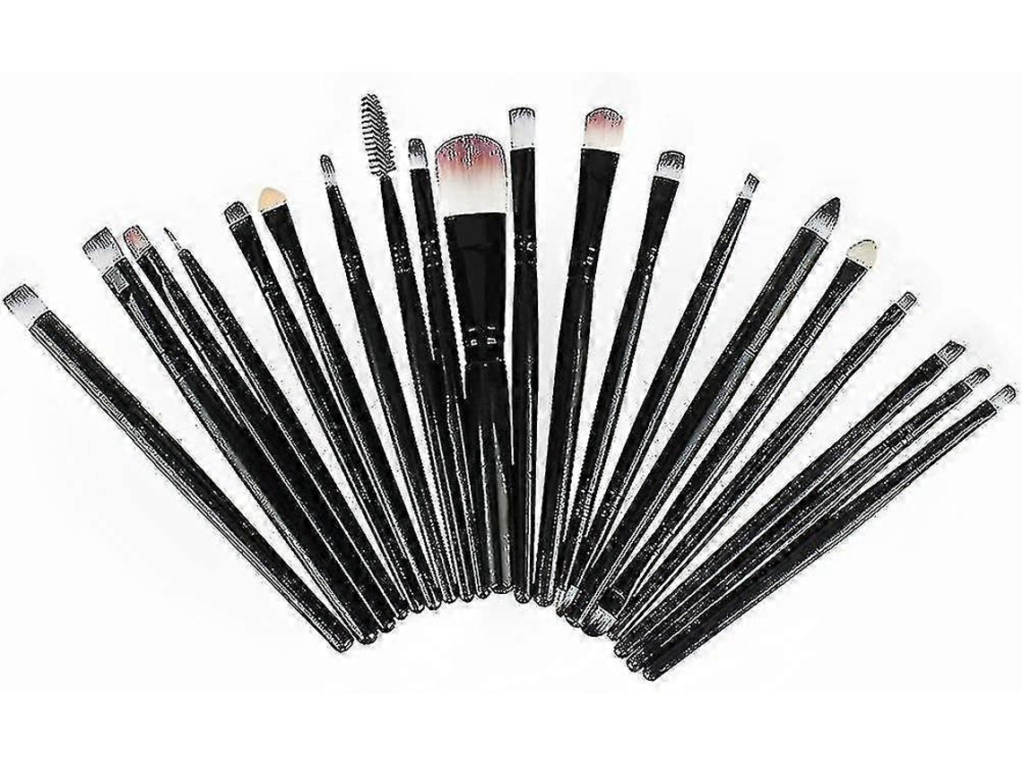 Estuche con 20 brochas de maquillaje Rosewell 2024