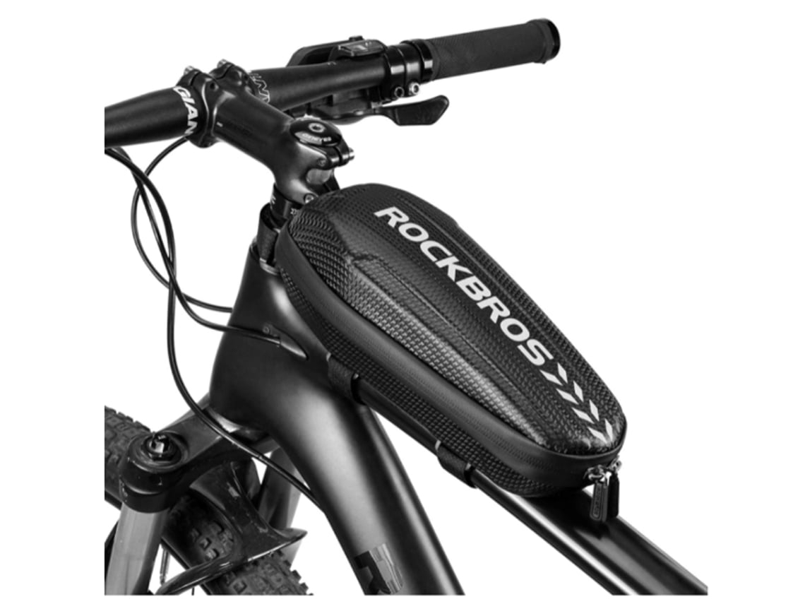 Bolsa para bicicleta, accesorios para bicicleta, regalos de ciclismo para hombre, color negro Gusshious