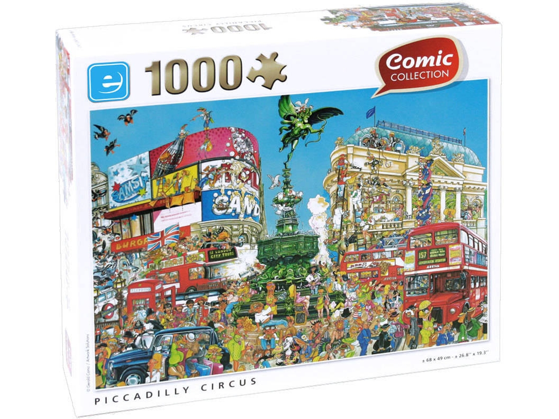 Puzzle EUROPRICE Comic Circo Piccadilly (Edad Mínima: 3 años - 1000 Piezas)