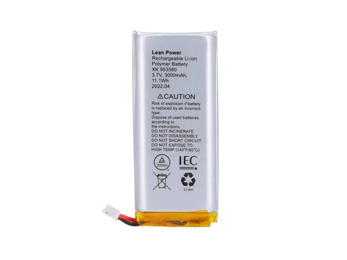 Batería de respaldo para Ajax Hub 2 y Hub 2 Plus 3,7 V 3000 mAh (4 g)