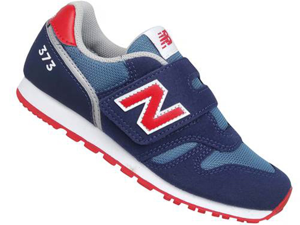 Zapatillas Deportivas NEW BALANCE 373 Niños (Azul Mariño - Material Sintético, Tejido -32,5)