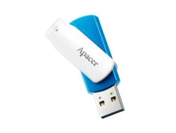 Unidad de memoria USB Apacer Ah357 64 Gb Usb tipo A 3.2 Gen 1 3.1 Gen 1 azul blanco