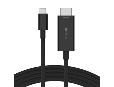 Adaptador HDMI BELKIN Avc012Bt2Mbk 2m USB-C Hdmi Negro