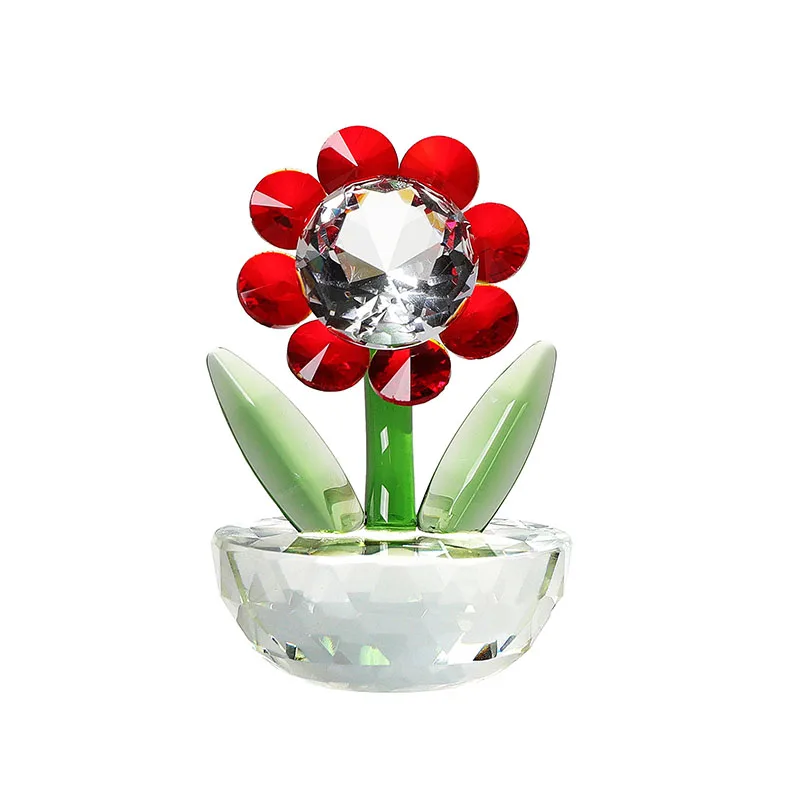 (estilo 2) Joyería De Girasol Con Diamantes De Crystal Craft Y Cristal Prismático Multifacético