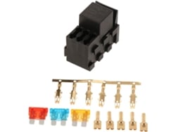Portafusibles De 3 Vías Para Automóviles + 1 Toma De Relé Para Camiones/suv /