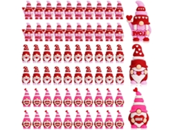 Figuritas De Enanos En Miniatura Con Forma De Corazón, Hechas A Mano En Pvc - Decoración Para El Día De San Valentín