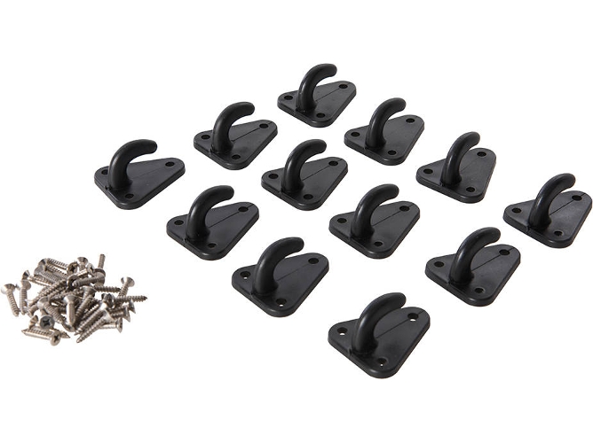 Conjunto de Ganchos SILVERLINE 441323 - 12 piezas