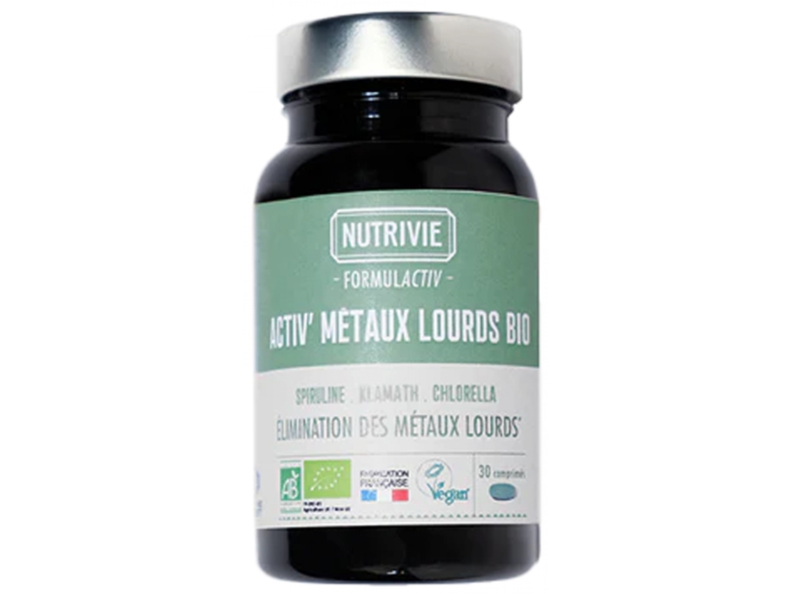 NUTRIVIE Complejo Metales Pesados Bio 30 Comprimidos