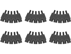 30 Adaptadores De Enchufe Con Conector De Cable De Alimentación Recableable