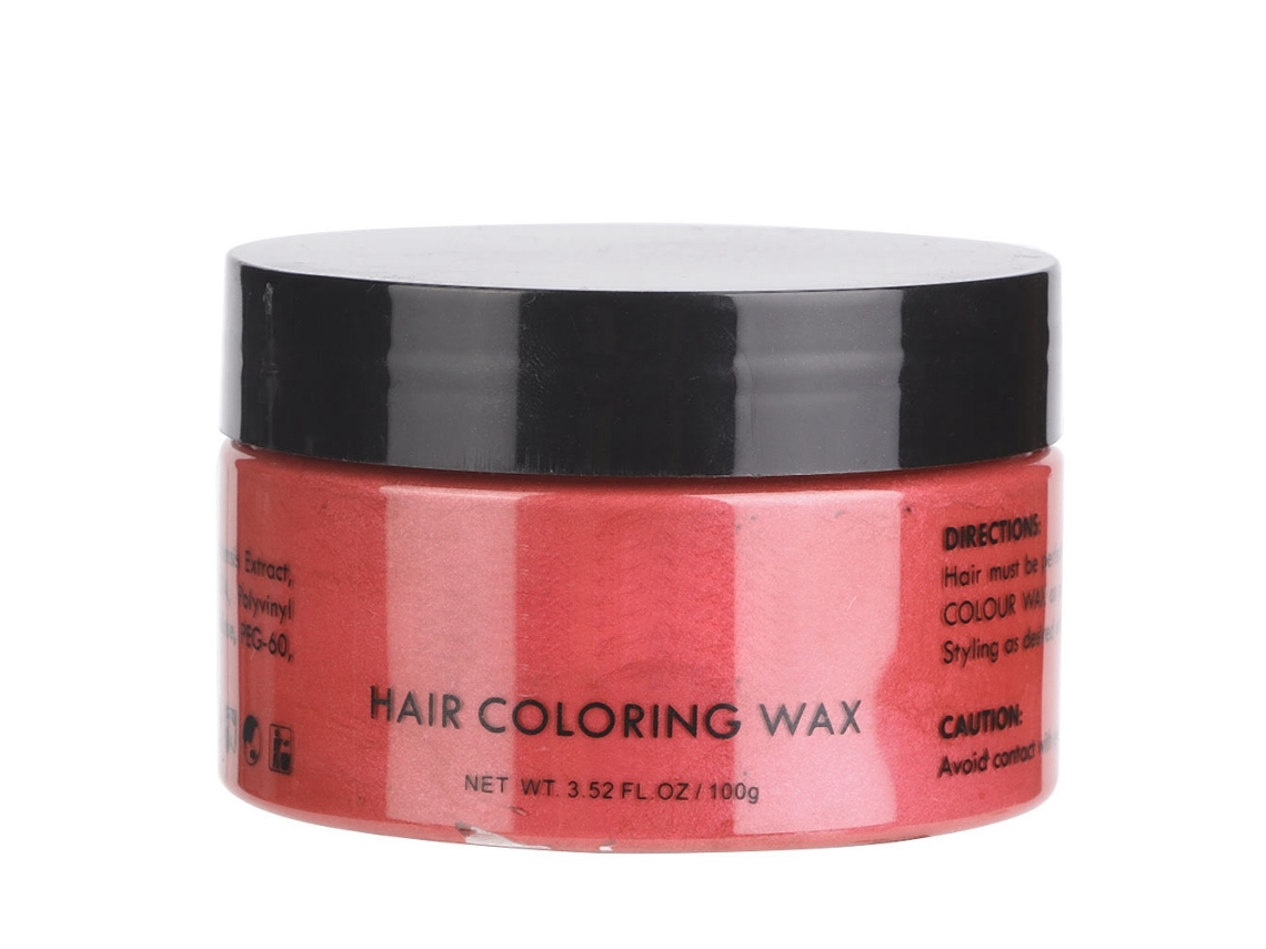 Arcilla colorante desechable para el cabello, estilo natural, marrón, 100 g