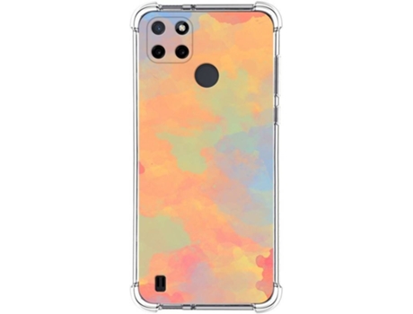 Carcasa Realme C21Y / C25Y TUMUNDOSMARTPHONE Acuarela 08 Multicolor