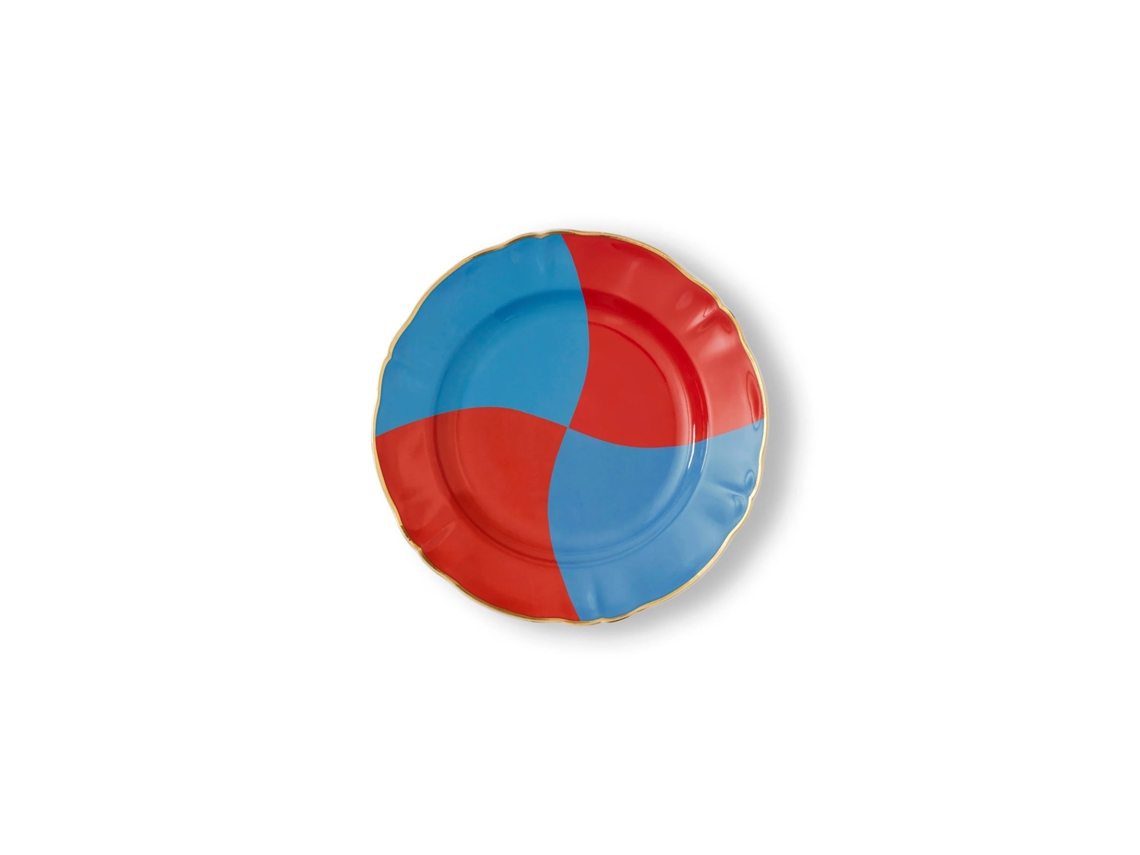 Plato de frutas Talisman de porcelana Bitossi