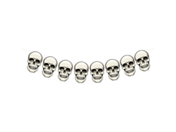 Suministros para fiestas de Halloween Banner de calavera de Halloween Chennnls