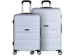 Conjunto de Maletas de Viaje ITACA T71616 Blanco