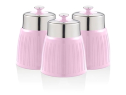 Botellas de Cocina SWAN 1,2L (15,6 x 15,6 x 17,3 cm - Plástico/Acero Inox. - Rosa)