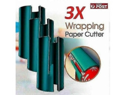 Juego De 3 Cortadores De Papel De Regalo Deslizantes Y Seguros Para Navidad Y Manualidades.