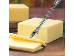 Cortador de queso de acero inoxidable con cable, resistente, grosor ajustable, para cocina Everley891