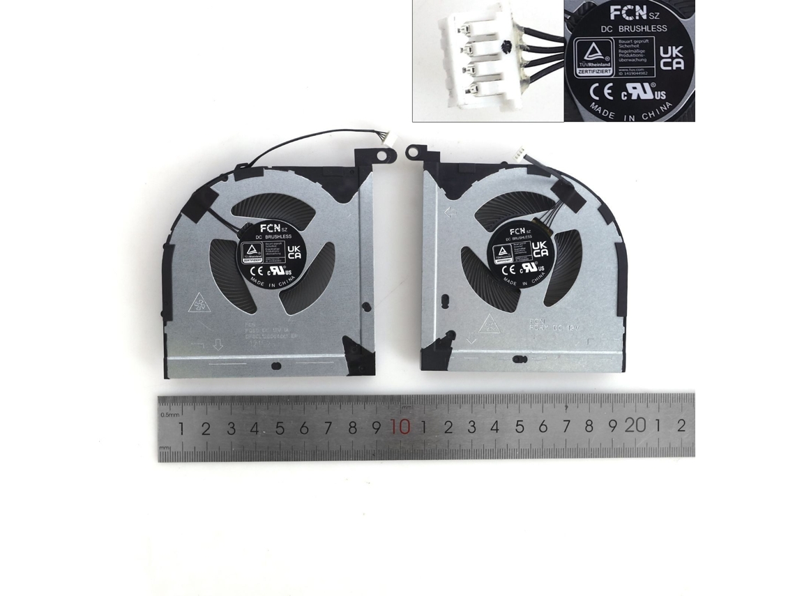 Ventilador De Notebook Lenovo Legion R7000 R7000p 2023 12v Cpugpuorg Compativel
