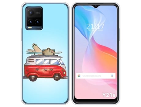 Carcasa Vivo Y21s / Y33s TUMUNDOSMARTPHONE Dibujos Multicolor