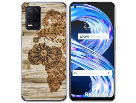 Carcasa Realme 8 5G / Narzo 30 5G TUMUNDOSMARTPHONE Dibujos Multicolor