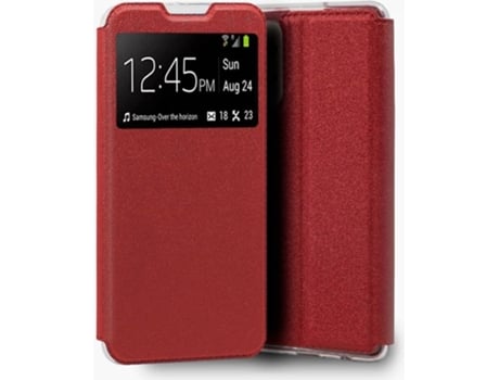 Carcasa Samsung A52 5G COOL Flip Cover Rojo