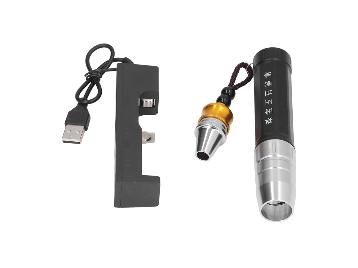 2026-linterna Para Joyería 3led Ultra Brillante 3 En 1 Ligera Profesional Para Identificación De Jade