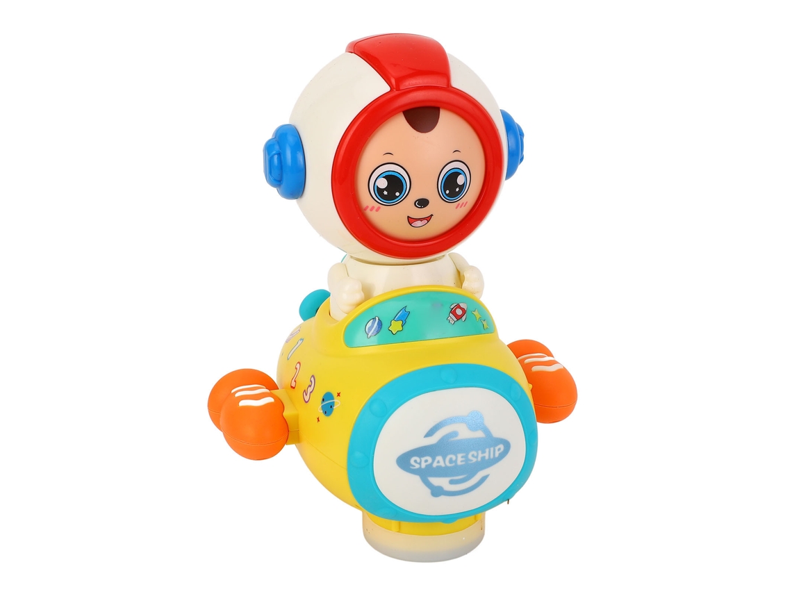 2026-juguete Para Tummy Time Con Luz Y Música Astronauta Con Caras Cambiantes Coche Marcha Universal Bebé Musical
