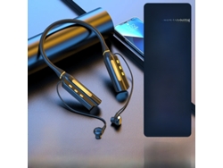 Audífonos inalámbricos Bluetooth, batería de 10,000 horas de duración, cancelación de ruido. Mdug (chapados en oro, semi-intraaurales)
