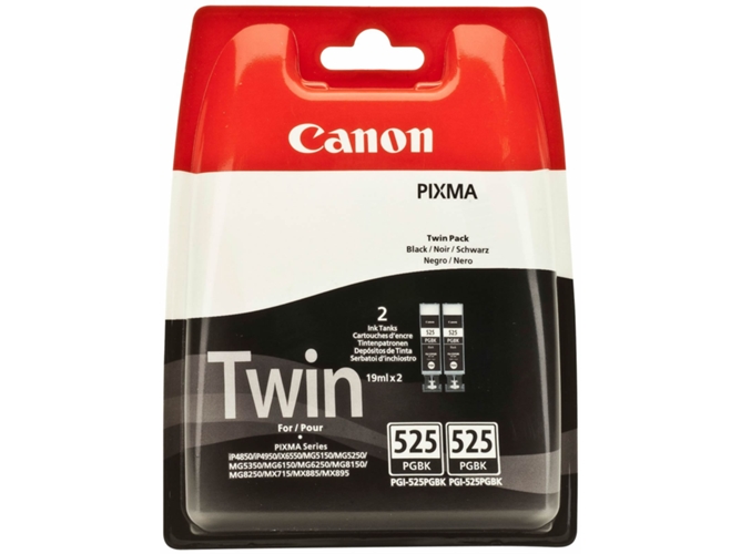 PK 2 TINTEIRO CANON PGI-525 BK TWIN