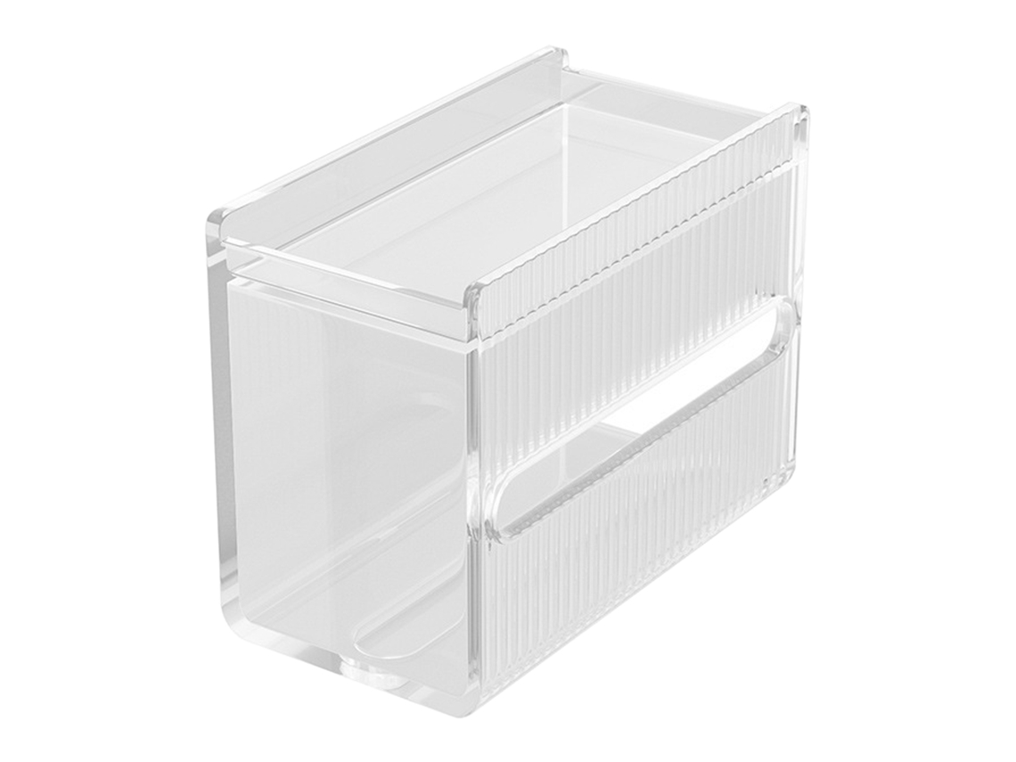 Tapa Multifuncional Acrílica Para Caja De Papel Higiénico De Montaje En Pared Para Dispensador De Baño