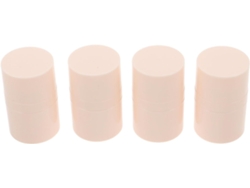 Estuche Portátil De 4 Piezas Con Mini Polvos Sueltos De 8 G Y Borla Para Maquillaje De Viaje.