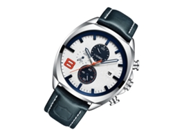 Reloj De Pulsera Casual Para Hombre Con Movimiento De Cuarzo Y Cronógrafo, Color Negro, Ideal Como Regalo Para El Día Del Padre.