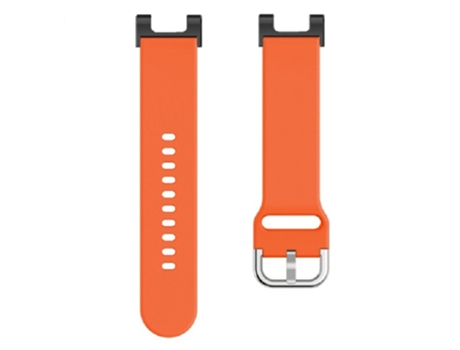 Correa de Silicona 22mm con hebilla cuadrada para Huami Amazfit T-Rex/T-Rex Pro/Ares - anaranjado