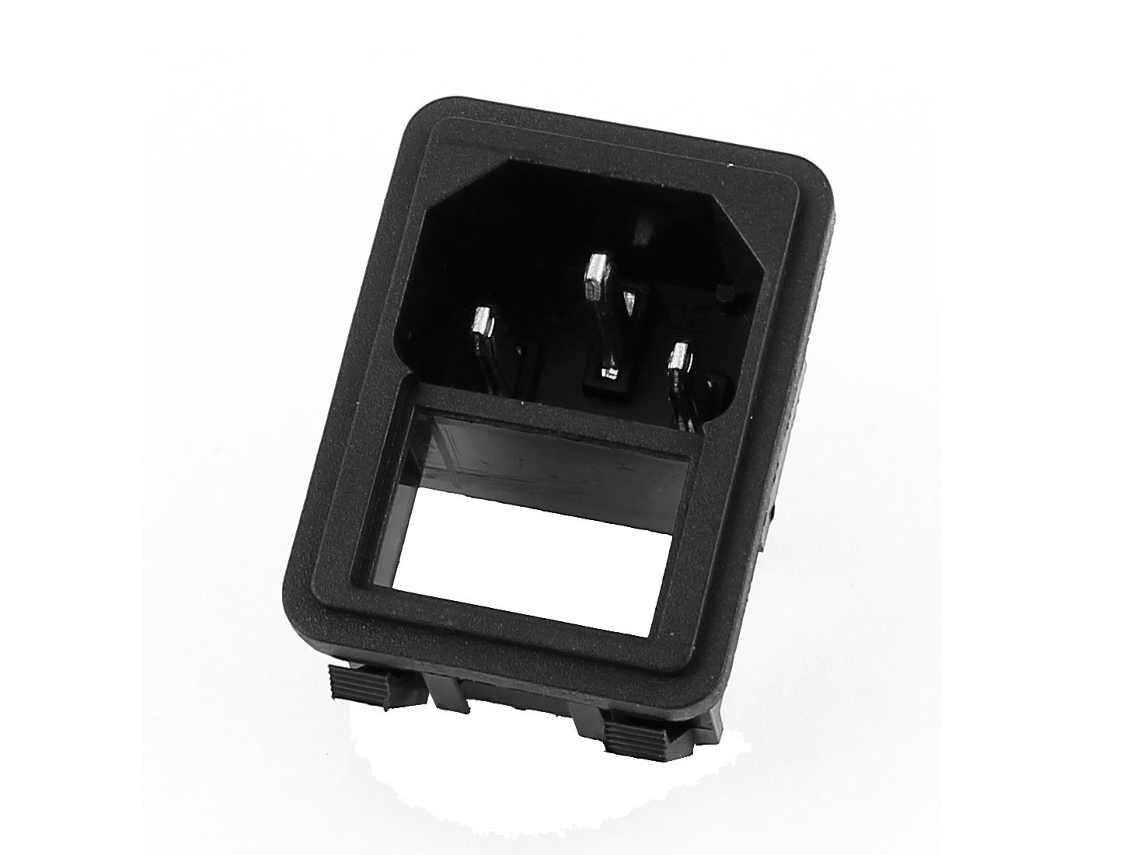 Enchufe Iec320 C14 De 3 Polos, 250 V Ca, 10 A, Con Interruptor Basculante De Seguridad