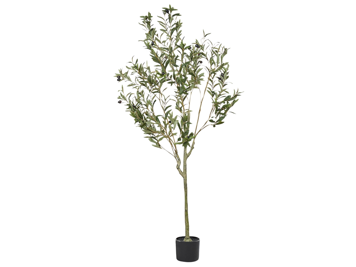 Planta artificial BELIANI Olive tree de Material sintético Verde 63x63x153