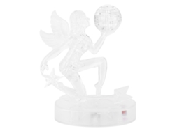 Ats-puzzle De Cristal Diy Con Base Iluminada Juguete De Rompecabezas Educativo Para Niños Decoración