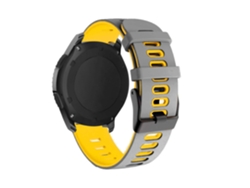 Correa Pioneer para Samsung Galaxy Watch 5 44Mm Gris y Amarillo