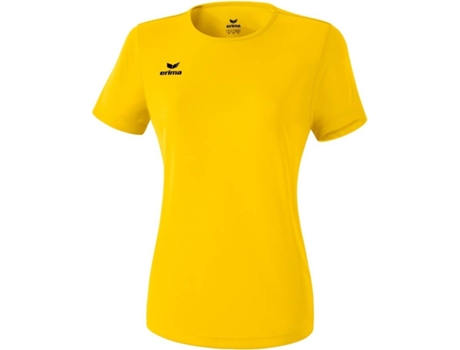 Camiseta para Mujer ERIMA funcional Teamsport Amarillo para Fútbol