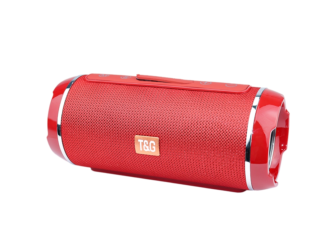 Altavoz inalámbrico portátil Estéreo s/ Fio BT Speakers SAMPHONE ELETRÓNICO TG116 Rojo