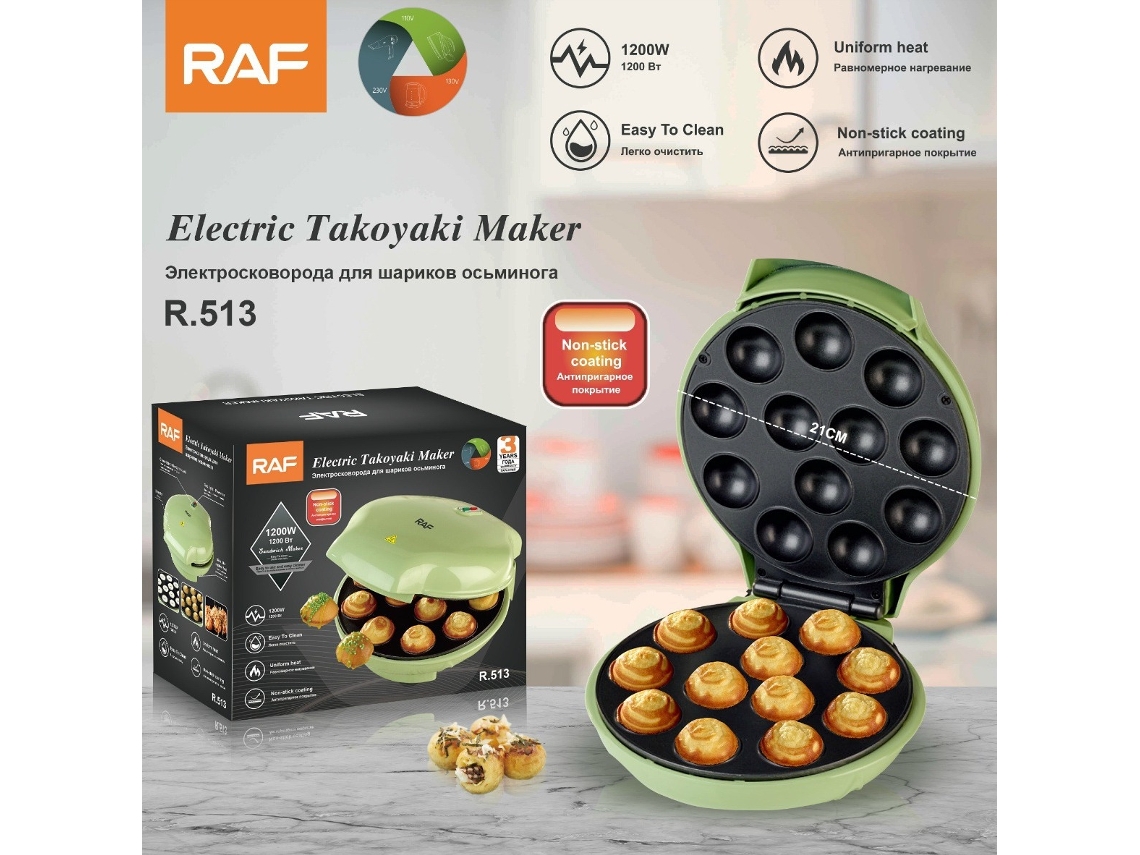 Mini Máquina Para Hacer Pasteles, Pan, Hornear De Doble Cara Y Hacer Takoyaki, Estándar Europeo.