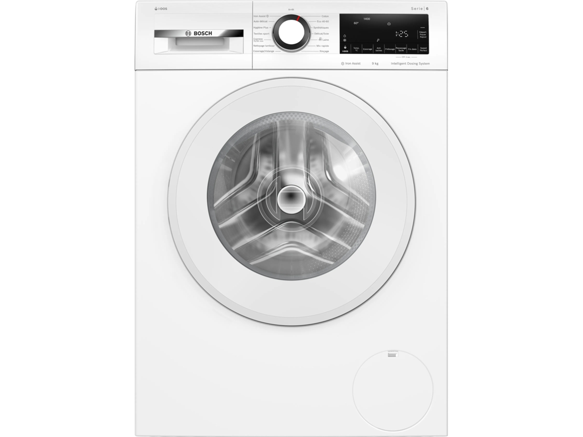 Lavadora Bosch Serie 6 WGG244F1FR de carga frontal, 9 kg, 1400 rpm, blanca