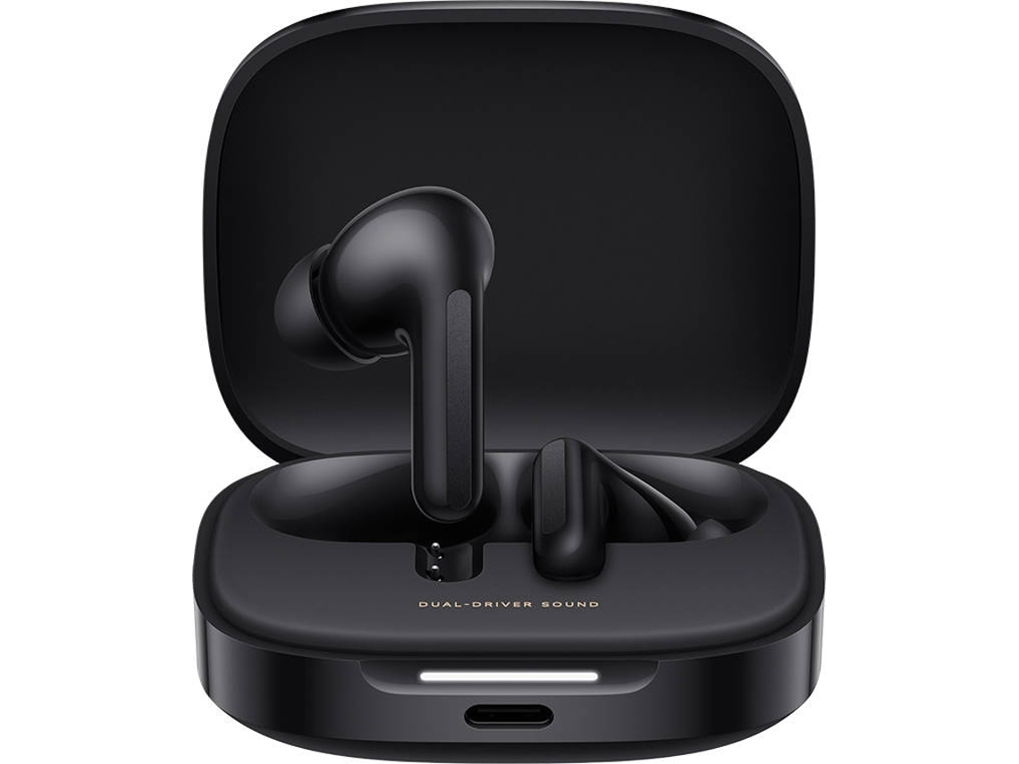Auriculares Bluetooth True Wireless XIAOMI Redmi Buds 6 (In Ear - Micrófono - Noise Cancelling - Negro)