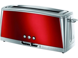 Tostadora RUSSELL HOBBS Luna Solar Rojo 23250-56 (1420 W)